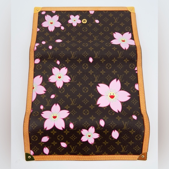 Preloved Louis Vuitton Vintage Monogram Cherry Blossom Sac Retro with Wallet - Picture 15 of 15